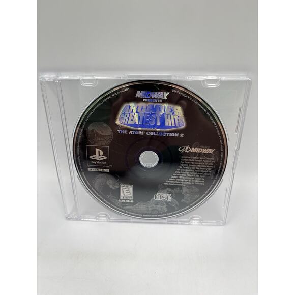Arcade's Greatest Hits: The Atari Collection 2 (Sony PlayStation 1, 1998) Disc - Picture 2 of 5